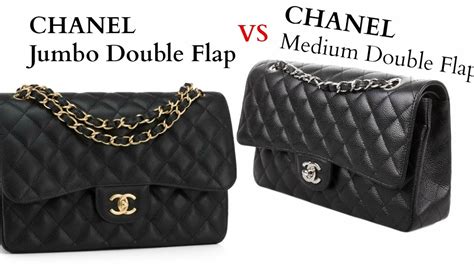 chanel flap bag medium vs jumbo|chanel jumbo bag price.